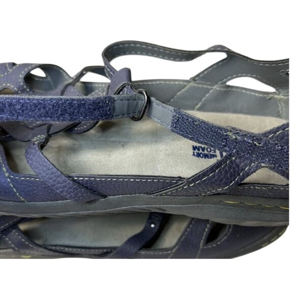 JBU by Jambu Shoes Womens Size 9 Blue Memory Foam Cutout Comfort Casual Sandals - Picture 6 of 6